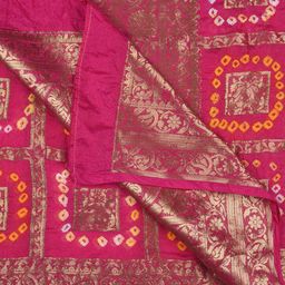 Dupatta Bazaar Ethnic Motifs Woven Design Bandhani Dupatta image 5