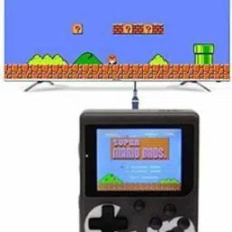 BSVR Newly 400 Games Super Mario 019 Gaming Console Portable and Best For Kids Game 8 GB with Super Mario, DR Mario, Mario, Contra, Turtles, Tank, Total 400 Games-picture-43