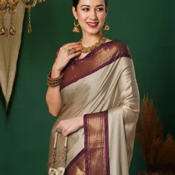 Woven Kanjivaram Pure Silk Saree-image-5