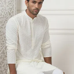 Jompers Men Geometric Printed Kurta image 4