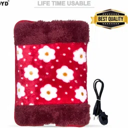 creto Velvet Fur Classic Warmer Heating Electric 1 L Hot Water Bag-picture-2