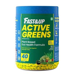 Fast&Up Active Greens - Plant-Based Superfood - Detox - Immunity - Digestion - Antioxidants - Vitamins and Minerals - 40 servings - Unflavored and Unsweetened image 4
