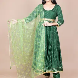 KASYA Geometric Embroidered Gotta Patti Dupatta-picture-32