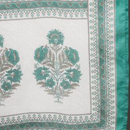Stylum Floral Printed Regular Pure Cotton Kurta With Trousers & Dupatta image 4