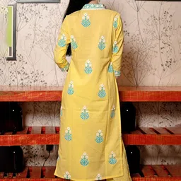 Anni Designer Women Printed Regular Kurta with Palazzos & With Dupatta image 3