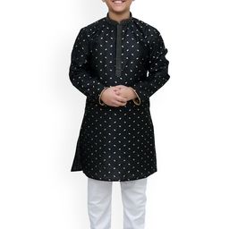 BAESD Boys Floral Regular Kurta with Pyjamas-96