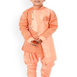 BAESD Ethnic Motifs Printed Angrakha Kurta With Churidar-picture-27