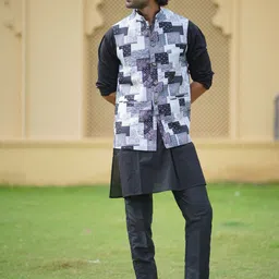 The Kurta Studio Men Regular Kurta with Trousers-picture-42