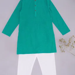 indus route by Pantaloons Boys Regular Kurta with Pyjamas-image-50