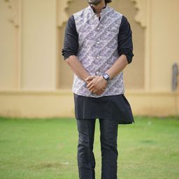 The Kurta Studio Men Regular Kurta with Trousers-picture-11