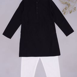 indus route by Pantaloons Boys Printed Regular Pure Cotton Kurta with Pyjamas-20