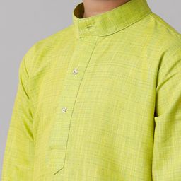 Ramraj Boys Straight Kurta With Pyjamas image 3