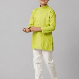 Ramraj Boys Straight Kurta With Pyjamas image 2