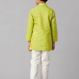 Ramraj Boys Straight Kurta With Pyjamas image 4