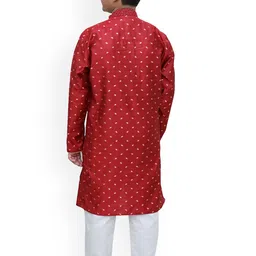 BAESD Boys Floral Regular Kurta with Pyjamas image 2