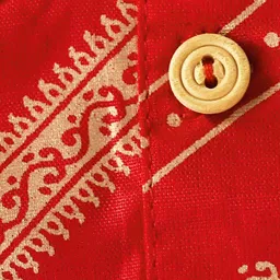 BAESD Boys Ethnic Motifs Printed Regular Kurta with Pyjamas image 3