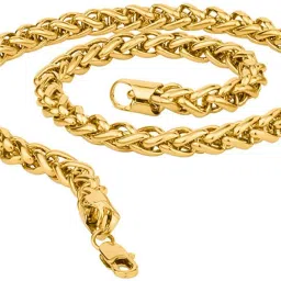 Most Popular Curb Golden Chain For Men Gold-plated Plated Brass Chain-image-46