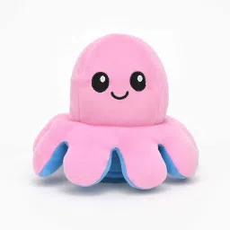 "Cute Reversible Mood Plush Toy-Double sided Expression toy" - 5 cm-image-1