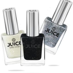 Nail Paint Combo 28 Milky Way SHIMMER, Sparkling Stars SHIMMER, Pearly Black SHIMMER-0