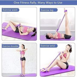 guruji Tummy Trimmer Ab Exerciser Elastic Resistance Band for Waist, Arm, and Yoga Ab Exerciser image 3
