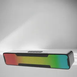 SACRO Megabar(PORTABLE HOME THEATER SOUNDBAR) Dynamic Thunder Sound With RGB LightN442 20 W Bluetooth Soundbar-image-87