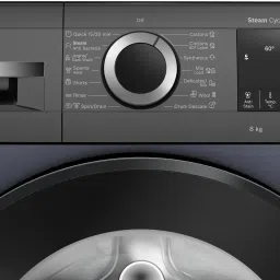 bosch 8 kg Fully Automatic Front Load with In-built Heater Blue image 2