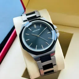 Minimalist Eddy Round Dial Men's Watch with Stainless Steel Strap Analog Watch - For Men AVM008-image-57