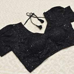 Sweetheart Neck Women Blouse-image-78