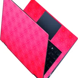 SCOTLON _All Panel_Pink flower pattern_ Vinyl Laptop Decal 15.5-image-87