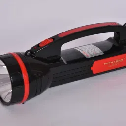 RECHARGEABLE HANDLE TORCH CUM LIGHT WITH 500 METER LONG RANGE_VRBL867 10 hrs Torch Emergency Light-image-4