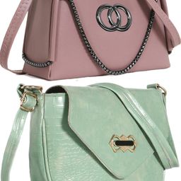 reprox Pink, Green, Green Women Sling Bag Stylish Forever Young Sling Bag For Women And Girls-picture-44