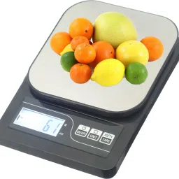 Glancing Digital Kitchen Weighing Machine Multipurpose Electronic Weight Scale with Backlit LCD Display for Measuring Food, Cake, Vegetable, Fruit 10 KG K/2/AGl- Kitchen Weighing Scale-14
