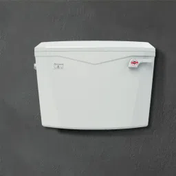 parryware Slimflush Tip Top Polypropylene Cistern set of 1 pic 584 Side Handle Flush Tank image 5
