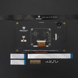 DFRobot 7-Inch 800x480 TFT DSI Capacitive Touchscreen Display Compatible With Raspberry Pi 4B/3B+/3B For Interactive ProjectsDFRobot 7-Inch 800x480 TFT DSI Capacitive Touchscreen Display Compatible With Raspberry Pi 4B/3B+/3B For Interactive Projects image 2
