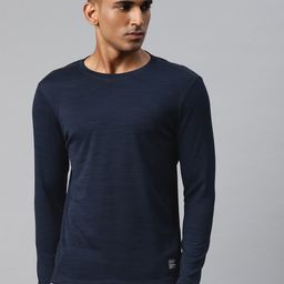 Alcis Men Dry Tech Slim Fit Sports T-shirt with Reflective Detail-image-38