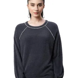 Global Republic Women Pullover with Embellished Detail-image-60