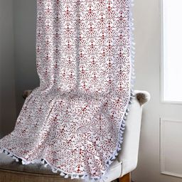 Cortina Single Ethnic Motifs Cotton Window Curtain-image-45