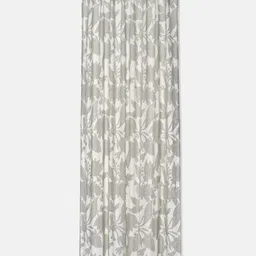 Fabindia Grey & Olive Green Floral Window Curtain-image-55