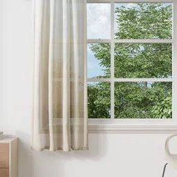 DDecor Beige Window Curtain-image-66