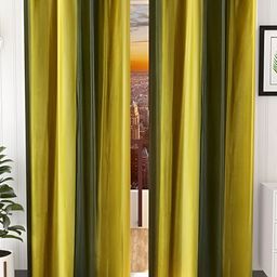 Shopgallery Green 2 Pcs Room Darkening Window Curtain-image-77