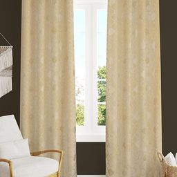 Bajo's Cream-Coloured 2 Pcs Velvet Ethnic Motifs Door Curtains-14