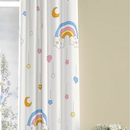URBAN SPACE Multicoloured Quirky Door Curtain-26