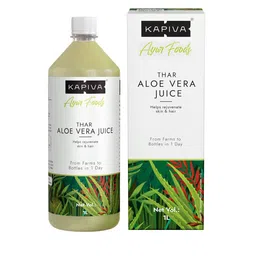 Kapiva Thar Aloe Vera Juice To Helps Rejuvenates Skin & Hair & Maintain Healthy Gut - 1L-44
