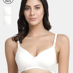 Inner Sense White Lightly Padded Antimicrobial Maternity Sustainable Bra IMBC009D_9D_9D(Pack of 3)-29