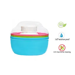 The Little Lookers Infants Blue Powder Puff with Container-30