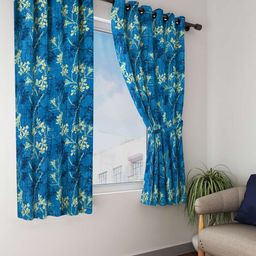 Cortina Blue  Window Curtains-image-58