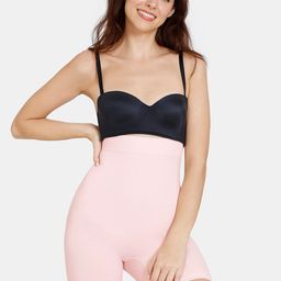 Zivame Women Solid Nylon Tummy & Thigh Shapewear-picture-15