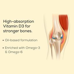 TrueBasics Vitamin D3 For Healthy Bones & Strong Muscles - 50 Capsules image 5