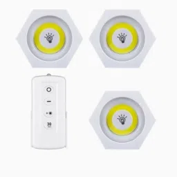 VOLTegIC Mini Dimmable Lights Anywhere LED Light Under Closet Battery Powered Ceiling Lamp-11