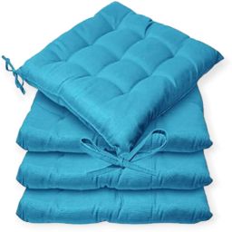 18*4 Microfibre Solid Chair Pad Pack of 4-image-66